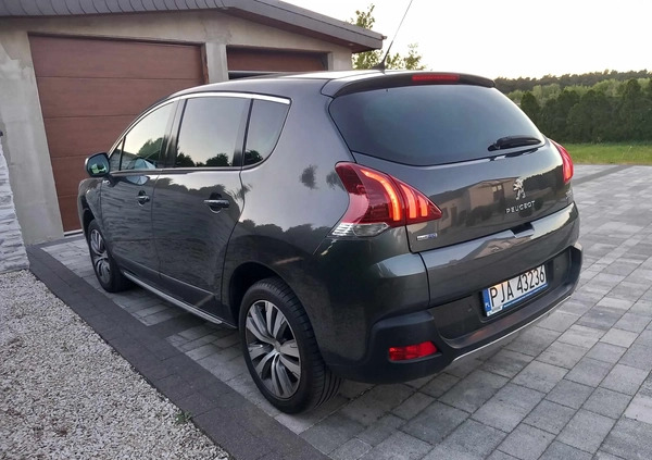 Peugeot 3008 cena 40000 przebieg: 124000, rok produkcji 2016 z Jarocin małe 154